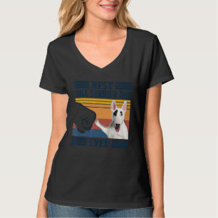 Mens Best Bull Terrier Dad Ever Dog Father's Day T-Shirt