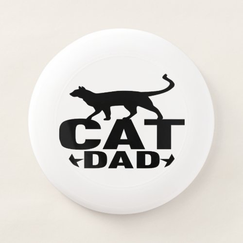 Mens Best Cat Dad Funny Gift Men Wham_O Frisbee