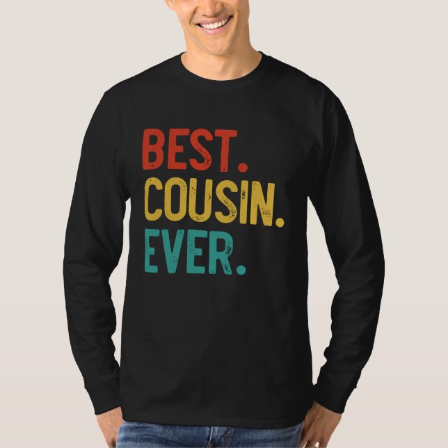 Mens Best Cousin Ever Father's Day Cousin T-Shirt (Front)