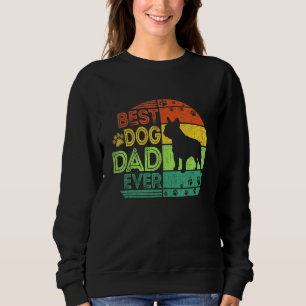 Mens Best Dog Dad Ever French Bulldog Dog Fathers  Sweatshirt