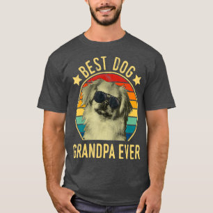 Mens Best Dog Grandpa Ever Pekingese Fathers Day T-Shirt