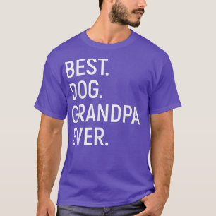 Mens Best Dog Grandpa Ever Tshirt  Dog Grandpa Tee