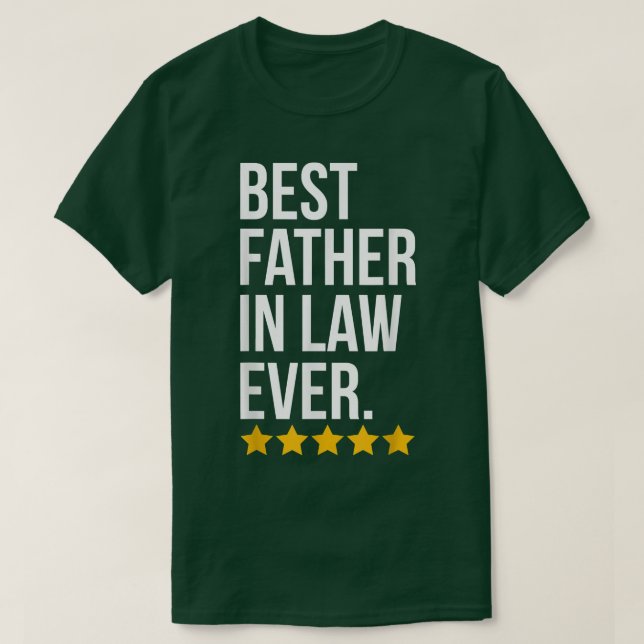 Mens Best Father In Law Ever Family Funny Father I T-Shirt (Design Front)
