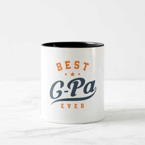 Mens Best G_Pa Ever Funny Grandpa Two_Tone Coffee Mug