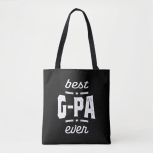 Mens Best G-Pa Ever Gift Grandpa Gift Tote Bag