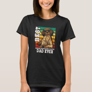 Mens Best German Shorthaired Pointer Dad Ever GSP  T-Shirt