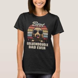 Mens Best Goldendoodle Dad Ever Father's Day Cool T-Shirt