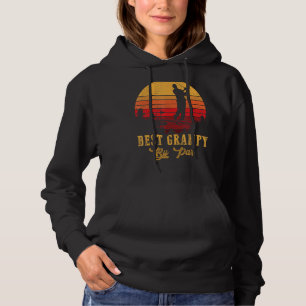 Mens Best Grampy By Par Father's Day Golf Golfing  Hoodie