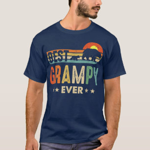 Mens Best Grampy Ever Men Retro Vintage Decoration T-Shirt