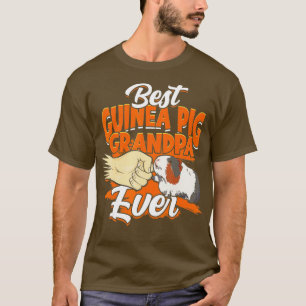 Mens Best Guinea Pig Grandpa Ever Rodent Pet Owner T-Shirt