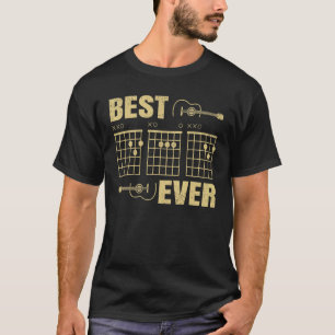 Mens Best Guitar Dad Ever Guitar   Guitarist Dad F T-Shirt