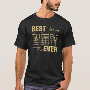 Mens Best Guitar Dad Ever Guitar  Guitarist Dad Fa T-Shirt