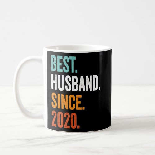 Mens Best Husband Since 2020 3rd wedding anniversa Coffee Mug