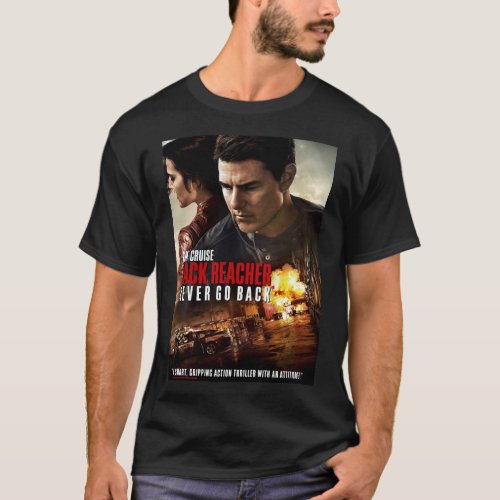 Mens Best Jack Reacher Tv Series Graphic Tees