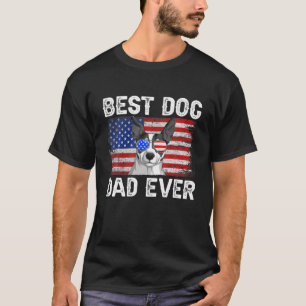Mens Best Jack Russell Terrier Dad Ever American F T-Shirt