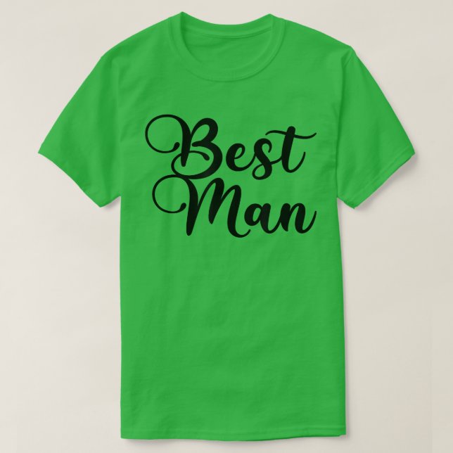Mens Best Man  Bride And Groom Tees Wedding Annive (Design Front)