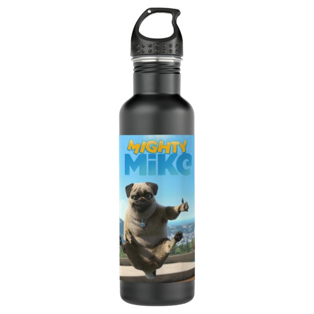 Mens Best Mighty Mike Gifts For Movie Fans Stainless Steel Water Bottle (Front)