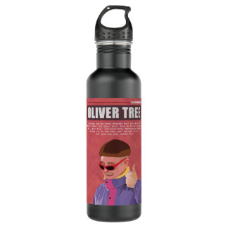 Mens Best Oliver Tree Album Rap Hiphop Rare Music Stainless Steel Water Bottle