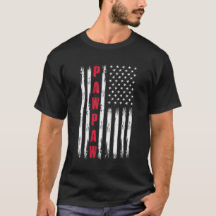 Mens Best Pawpaw Ever Us Flag For Stepdad Fatheru2 T-Shirt