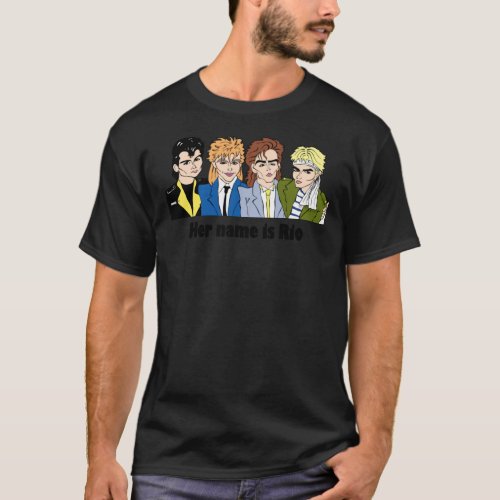 Mens Best Pop Duran Duran Rock Band Gift For Movie T_Shirt