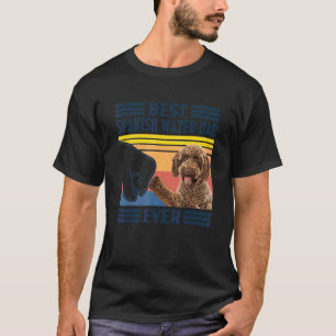Mens Best Spanish Water Dog Dad Ever  Dog  Father' T-Shirt