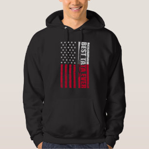 Mens Best Tata Ever Patriotic Polish Dad Poland Am Hoodie