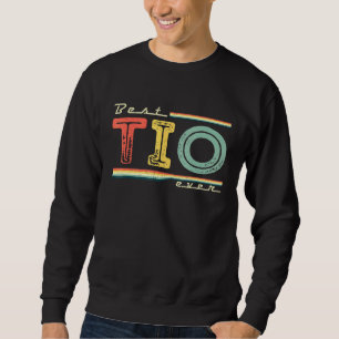 Mens Best Tio Ever Vintage Tee For Spanish Uncle