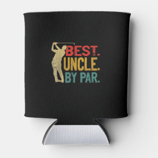 Mens Best Uncle By Par Retro Fathers Day Gifts Can Cooler