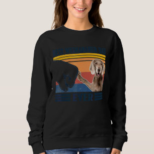 Mens Best Weimaraner Dad Ever  Dog  Father's Day Sweatshirt