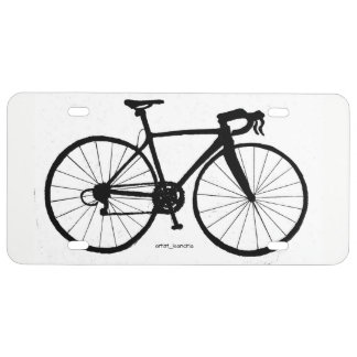 Men's Bicycle license plate