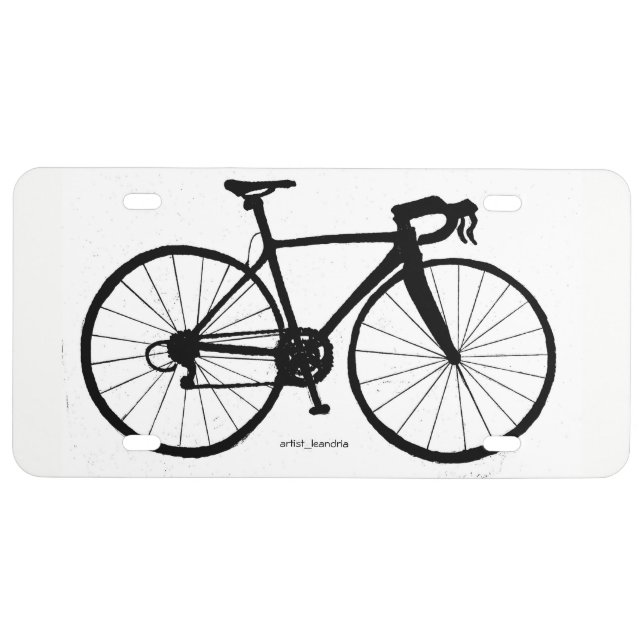 Men's Bicycle license plate (Front)