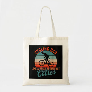 Mens Bicycle mountain bike Father's Day cycling Tote Bag