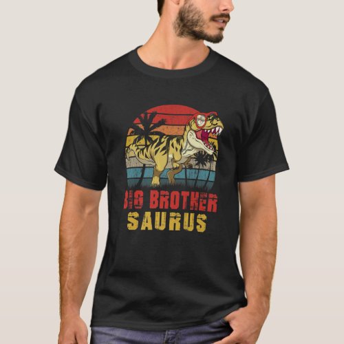 Mens Big Brother Saurus Dinosaur Bro Brothersaurus T_Shirt