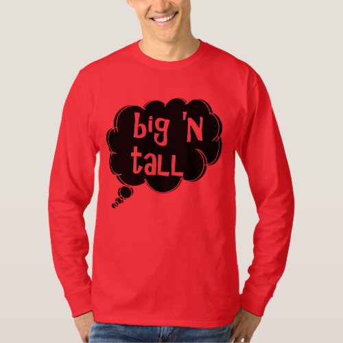 Mens Big n Tall t_shirt by DAL