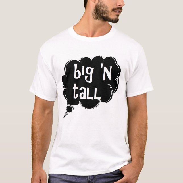 Men's Big 'n Tall t-shirt by DAL (4x) (Front)