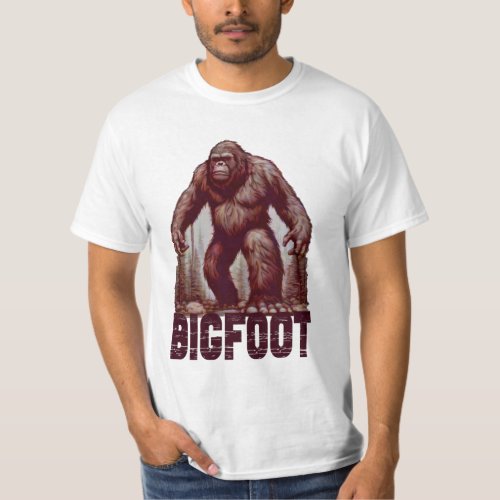 Mens Bigfoot  T_Shirt