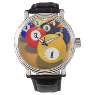 Men's Billiards Theme Watch