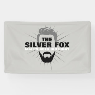 Men's birthday backdrop banner