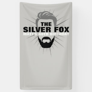 Men's birthday banner