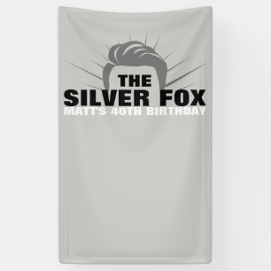 Men's birthday banner