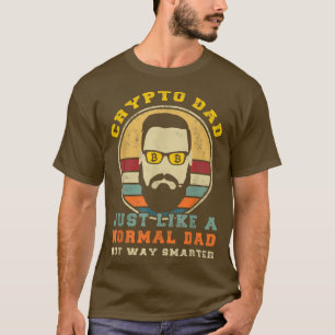 Mens Bitcoin Btc Cryptocurrency Hodl Digital Money T-Shirt