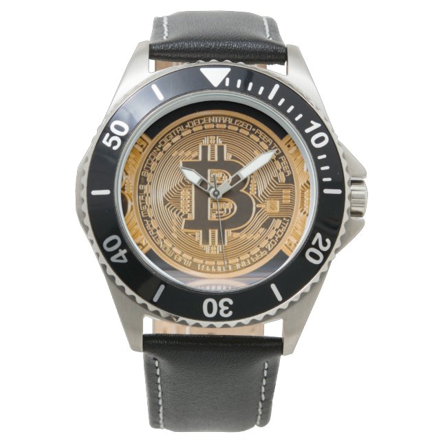 Mens Bitcoin Watch (Front)