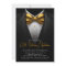 Mens Black Gold Tuxedo Any Number Birthday