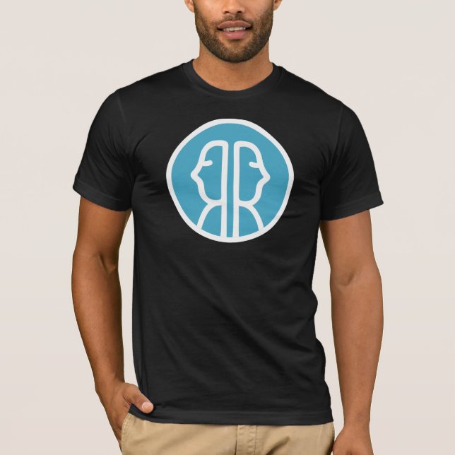 Men's Black Irrelationship T-Shirt (Front)