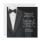 Mens Black Red Tuxedo Birthday Party