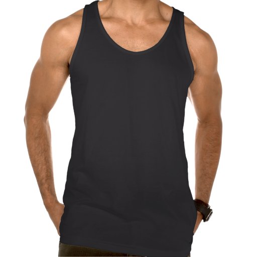 Men's Black tank Top