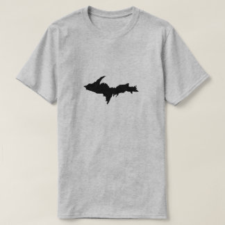 Men's Black Upper Peninsula logo shirt