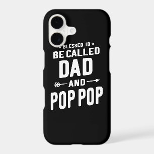Mens Blessed To Be Called Dad and Pop-Pop Fathers iPhone 17 Case