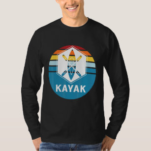 Mens Blue Sunset I Love To Kayak Adventures The Ou T-Shirt
