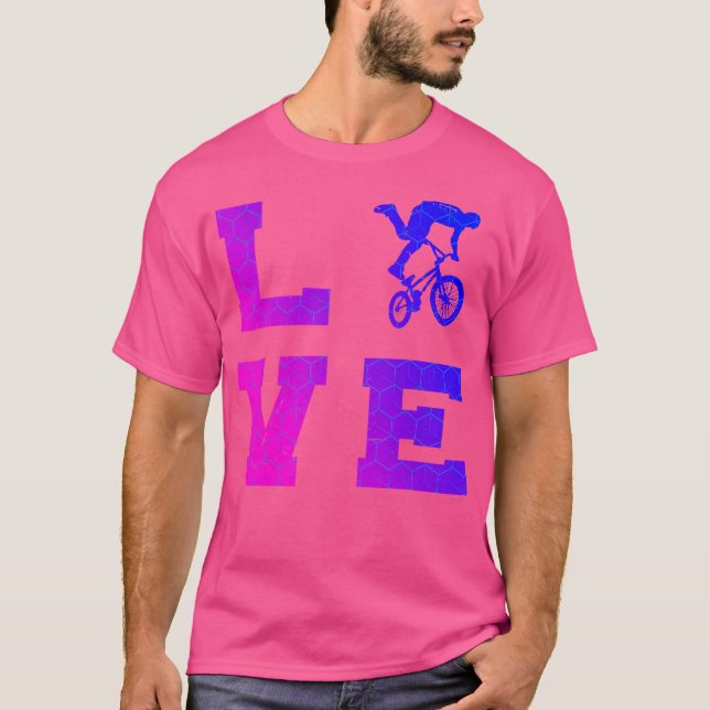 Men'S Bmx Cycling Bmx Bicycle Bike Bmx Boys T-Shirt (Front)